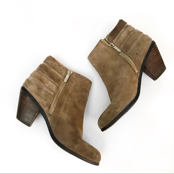 Sam Edelman Lucca 4 buckle suede  boots - Picture 3 of 6